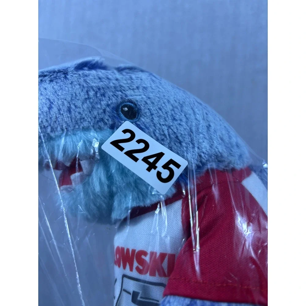 Plushology Plush Toy‎ Unisex 10in Blue Brad Keselowski NASCAR RFK Racing Shark